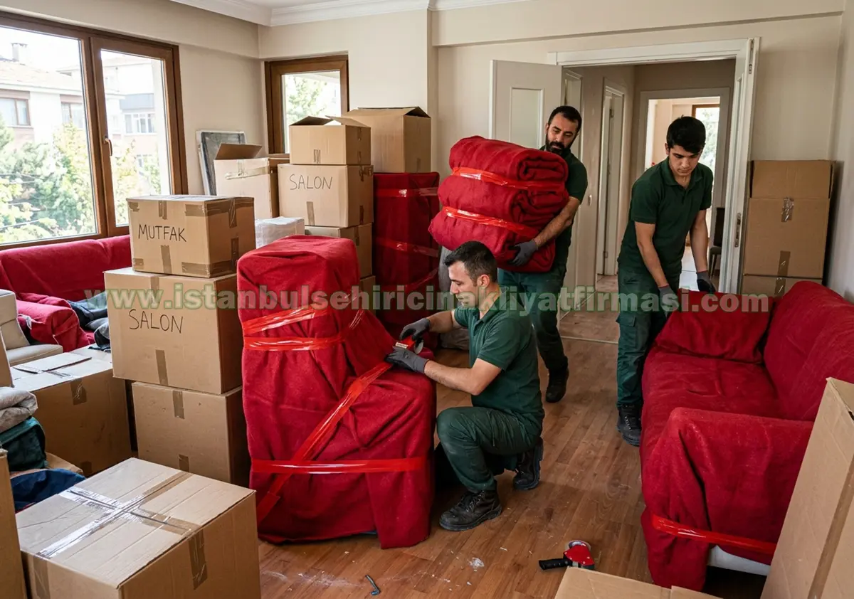 Modern Asansörlü Nakliyat Araç Filosu