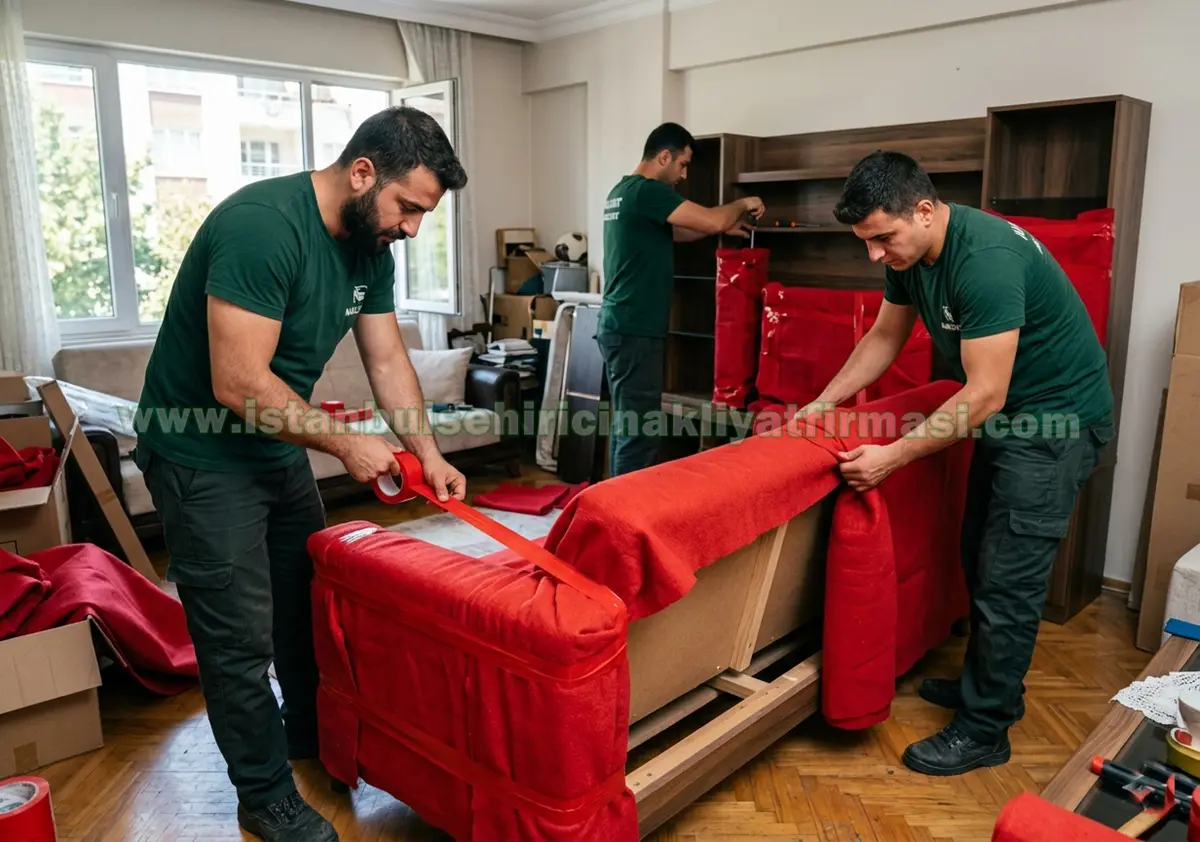 Titiz Çalışan Ev Taşıma Ekipleri
