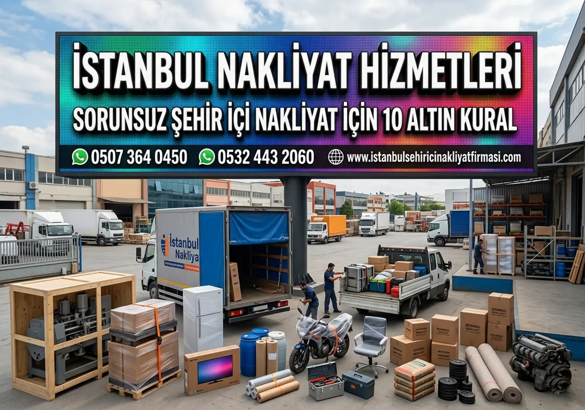 SORUNSUZ ŞEHİR İÇİ NAKLİYAT İÇİN 10 ALTIN KURAL