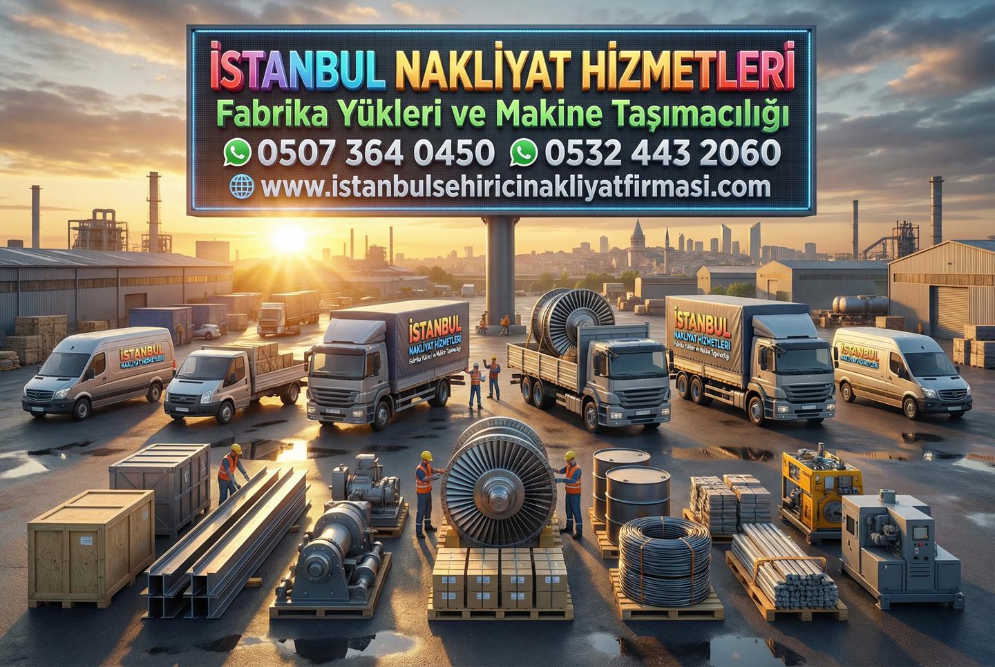 İSTANBUL FABRİKA YÜKLERİ & MAKİNE TAŞIMA HİZMETİ