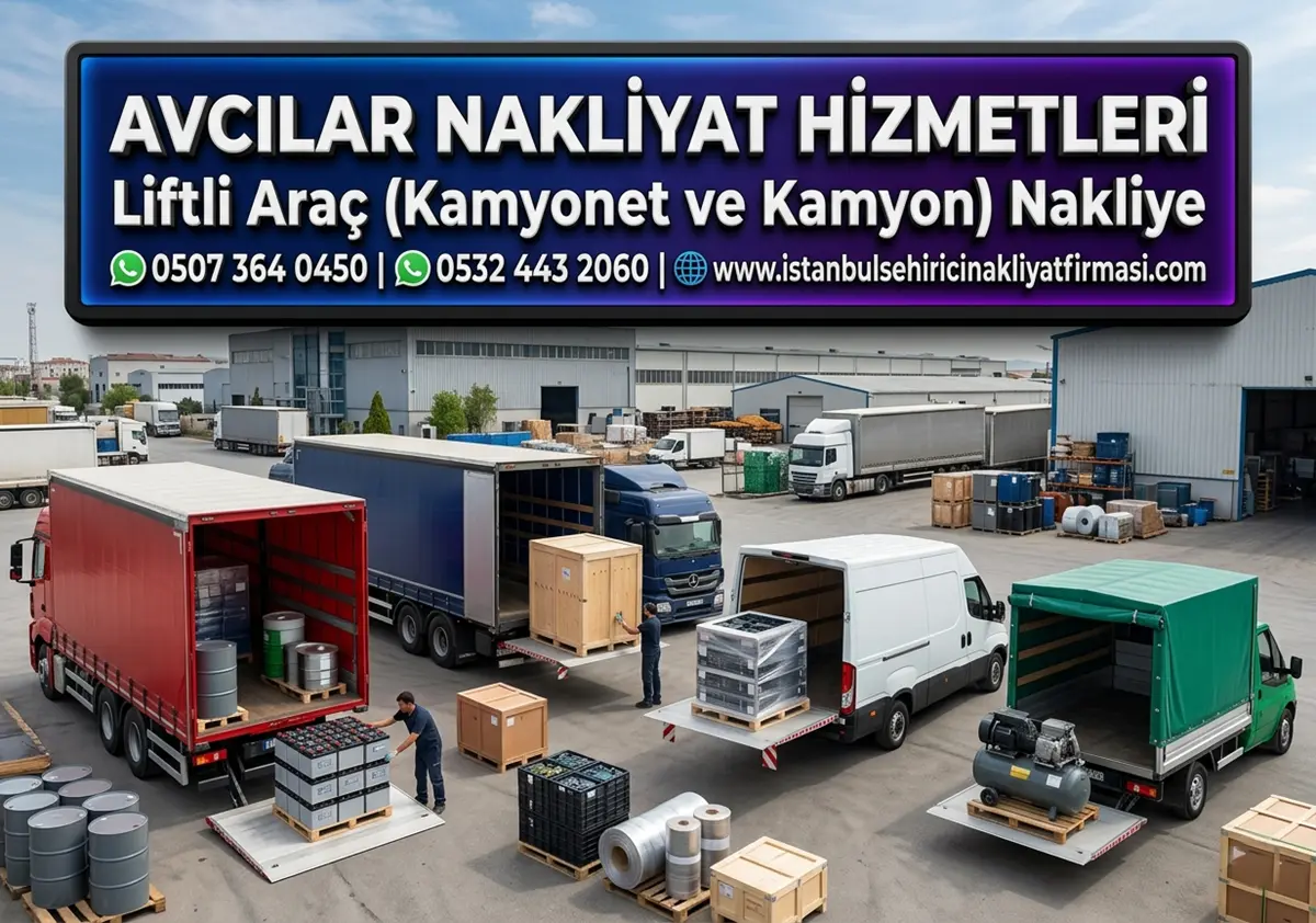 AVCILAR LİFTLİ ARAÇLAR NAKLİYE ÇÖZÜMLERİ