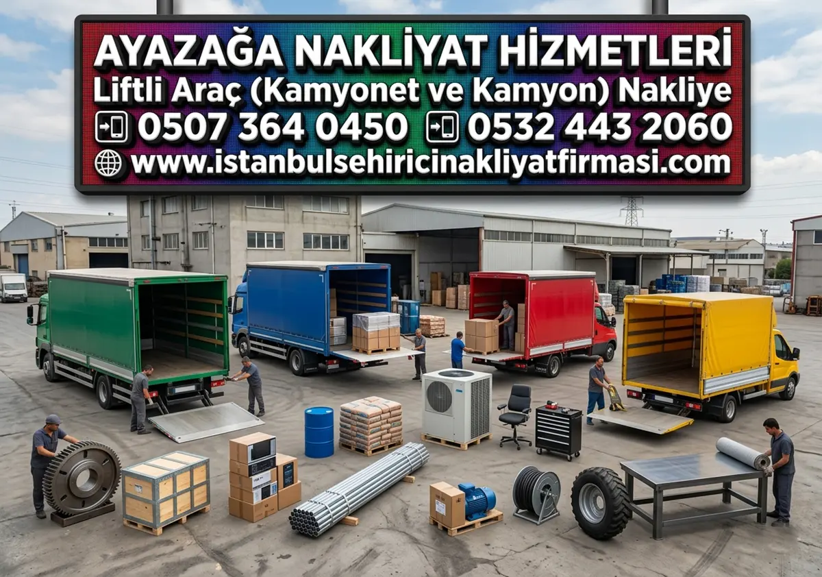 AYAZAĞA LİFTLİ ARAÇLAR NAKLİYE ÇÖZÜMLERİ