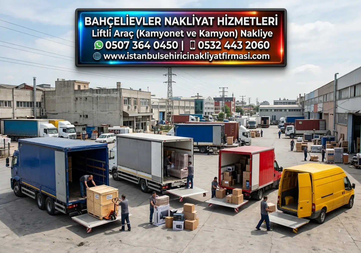 BAHÇELİEVLER LİFTLİ ARAÇ NAKLİYE HİZMETİ
