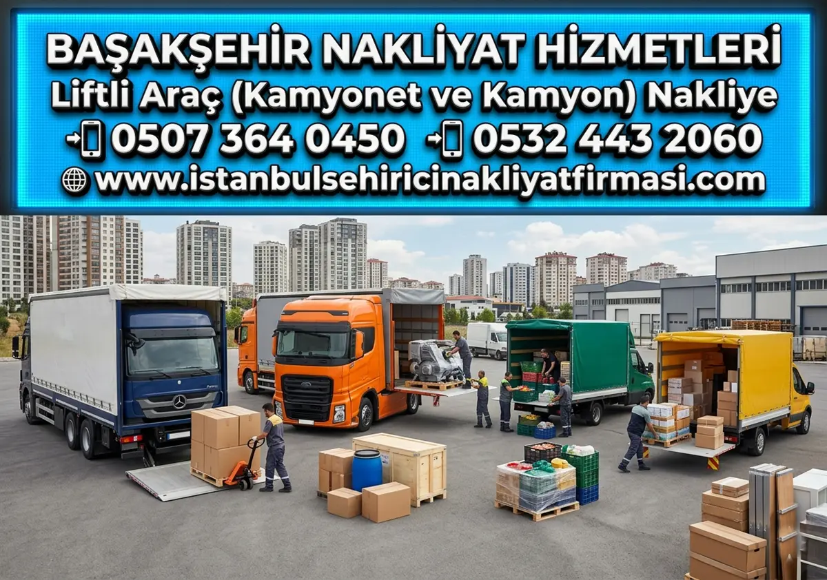 BAŞAKŞEHİR LİFTLİ ARAÇ NAKLİYE ÇÖZÜMLERİ