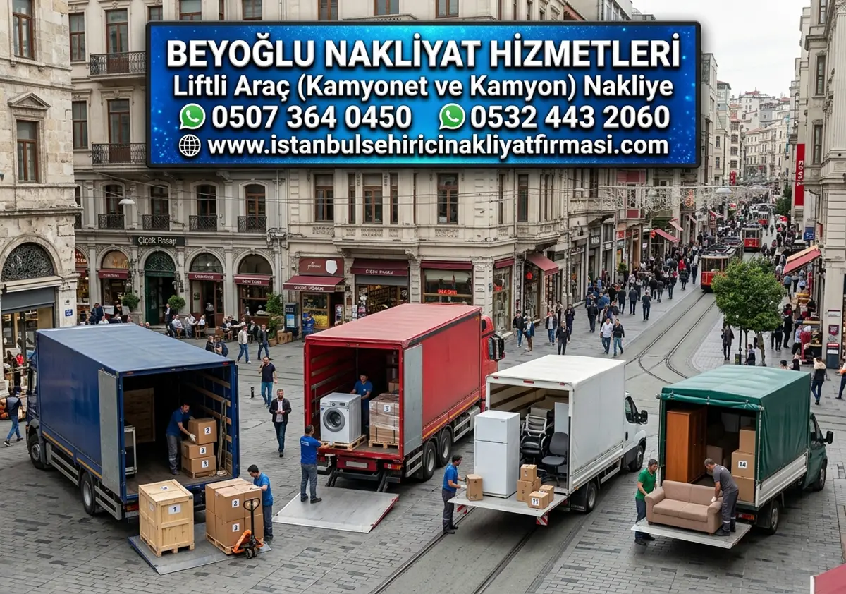 BEYOĞLU LİFTLİ KAMYON NAKLİYAT ÇÖZÜMLERİ