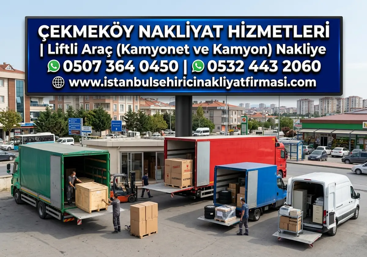 ÇEKMEKÖY LİFTLİ KAMYON NAKLİYE ÇÖZÜMLERİ