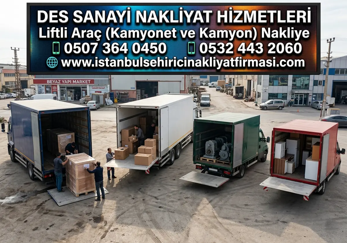 DES SANAYİ LİFTLİ ARAÇ NAKLİYE ÇÖZÜMLERİ