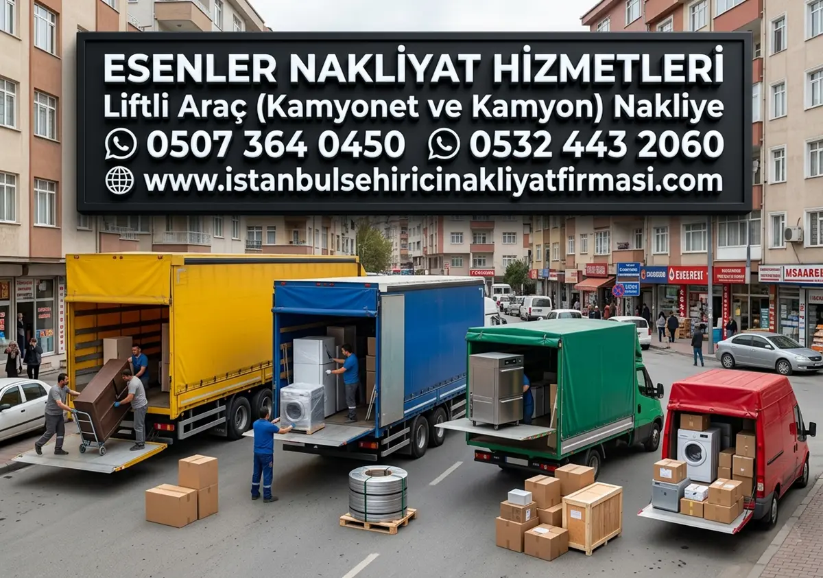 ESENLER LİFTLİ KAMYON NAKLİYAT ÇÖZÜMLERİ