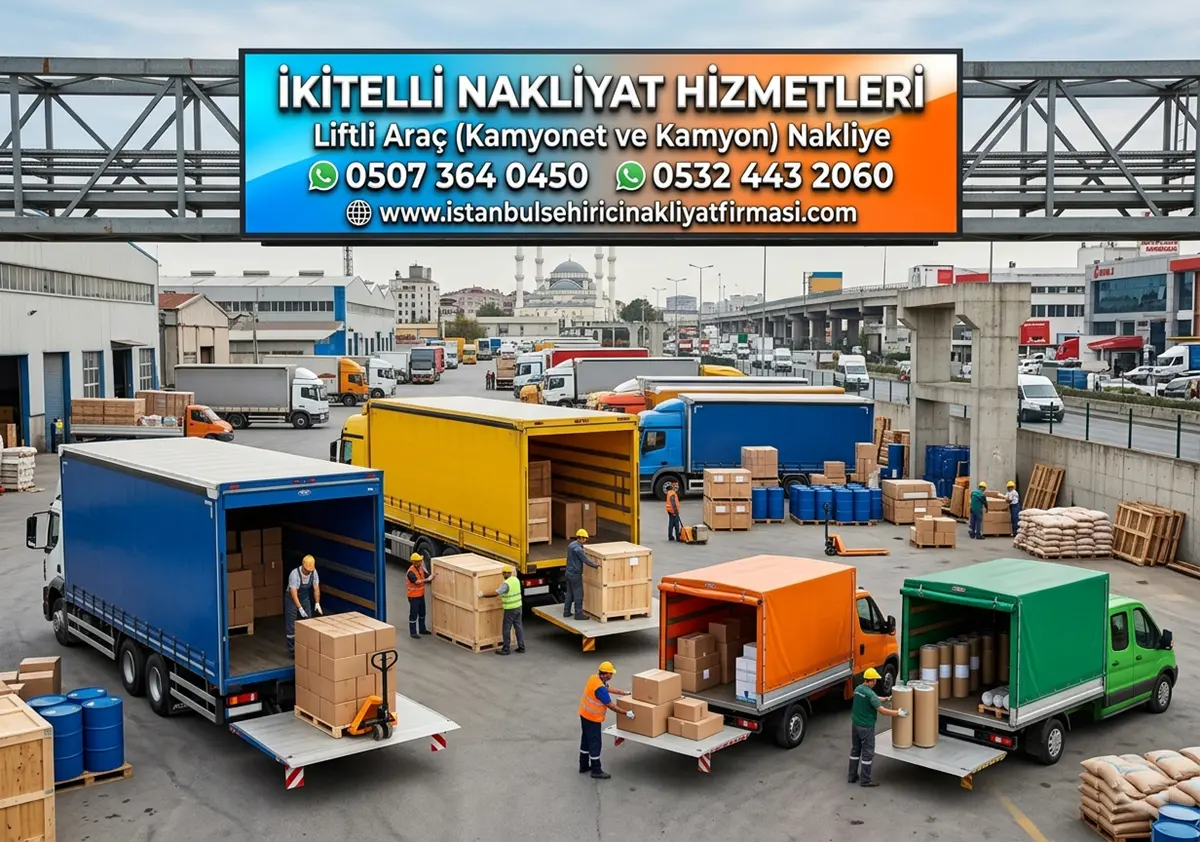 İKİTELLİ LİFTLİ NAKLİYAT ARACI ÇÖZÜMLERİ
