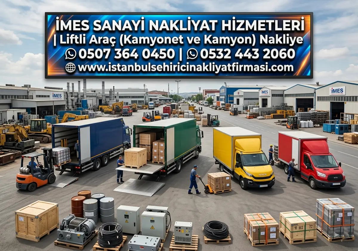 İMES SANAYİ LİFTLİ NAKLİYE ARACI HİZMETİ