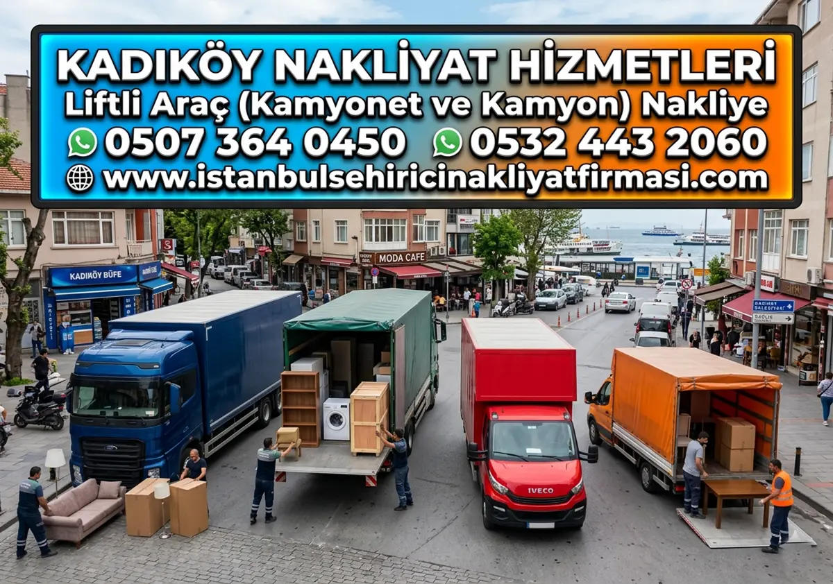 KADIKÖY KALİTELİ LİFTLİ ARAÇ NAKLİYE AĞI