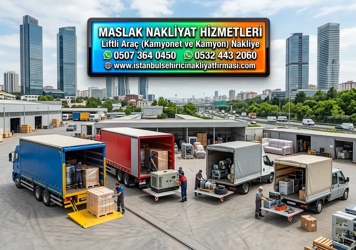 MASLAK LİFTLİ KAMYONET NAKLİYE ÇÖZÜMLERİ