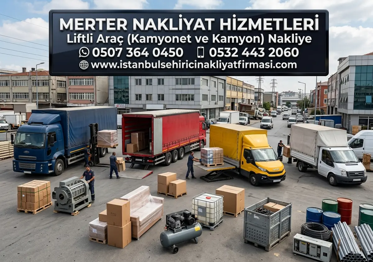 MERTER LİFTLİ NAKLİYE KAMYONET ÇÖZÜMLERİ