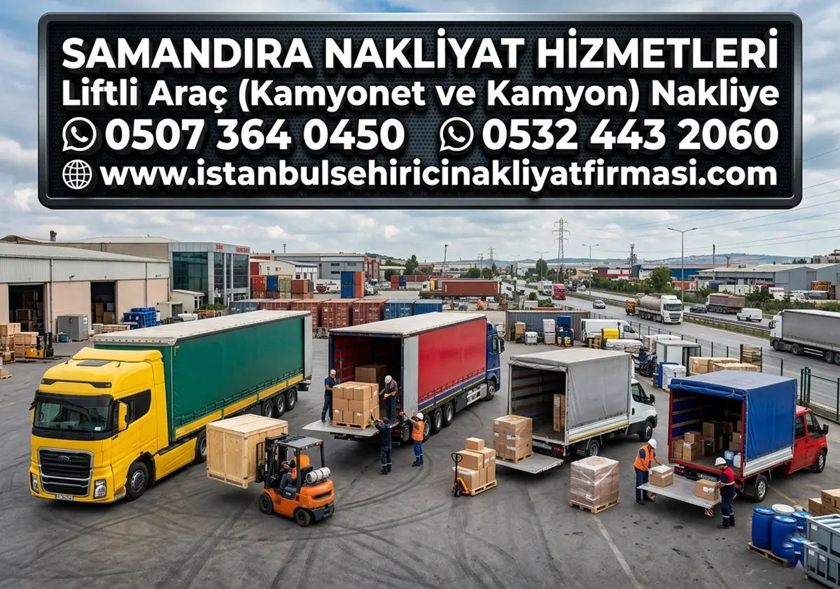 SAMANDIRA LİFTLİ ARAÇ NAKLİYAT ÇÖZÜMLERİ
