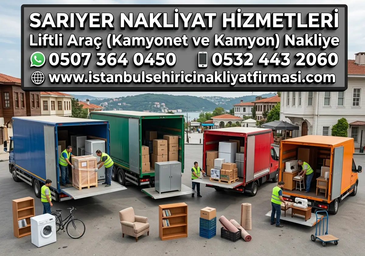 SARIYER LİFTLİ KAMYON NAKLİYAT ÇÖZÜMLERİ