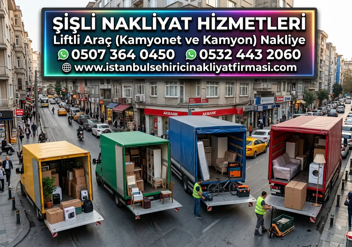 ŞİŞLİ LOKASYONU LİFTLİ ARAÇ NAKLİYAT AĞI