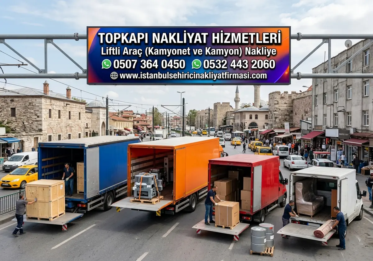 TOPKAPI MODÜLER LİFTLİ NAKLİYAT ARAÇLARI