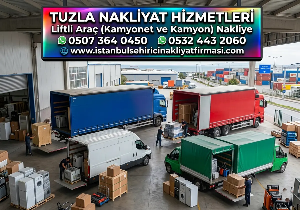 TUZLA LİFTLİ NAKLİYAT ARAÇLARI ÇÖZÜMLERİ