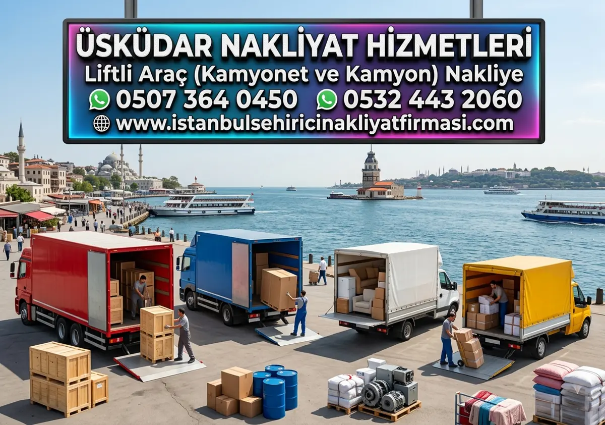ÜSKÜDAR LİFTLİ NAKLİYAT ARAÇLARI MERKEZİ