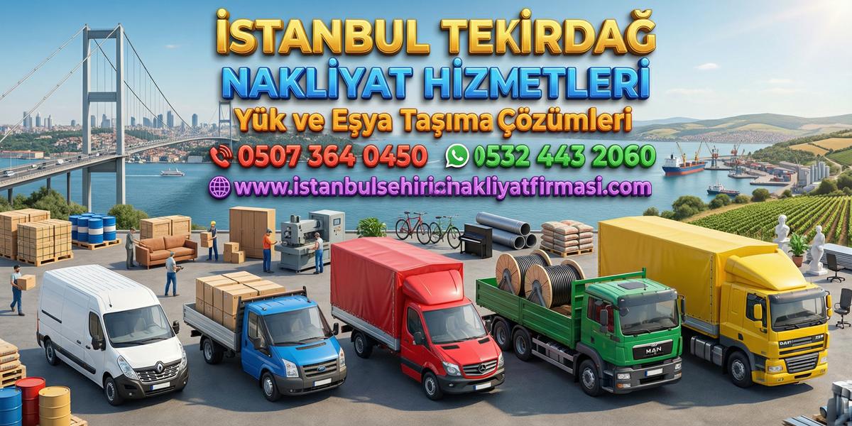 İSTANBUL TEKİRDAĞ NAKLİYAT